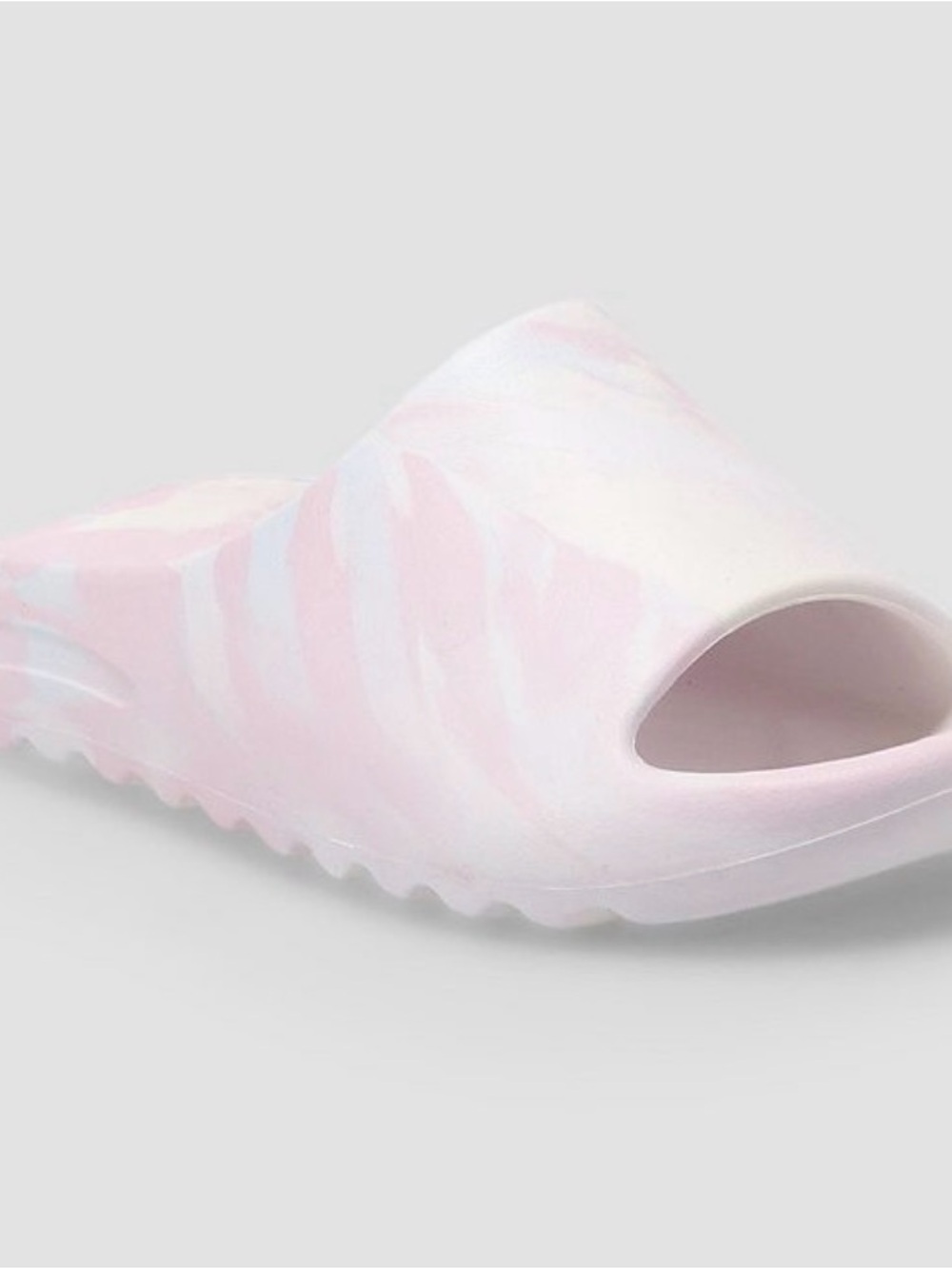 Girls 11/12 Pink Marble Slides